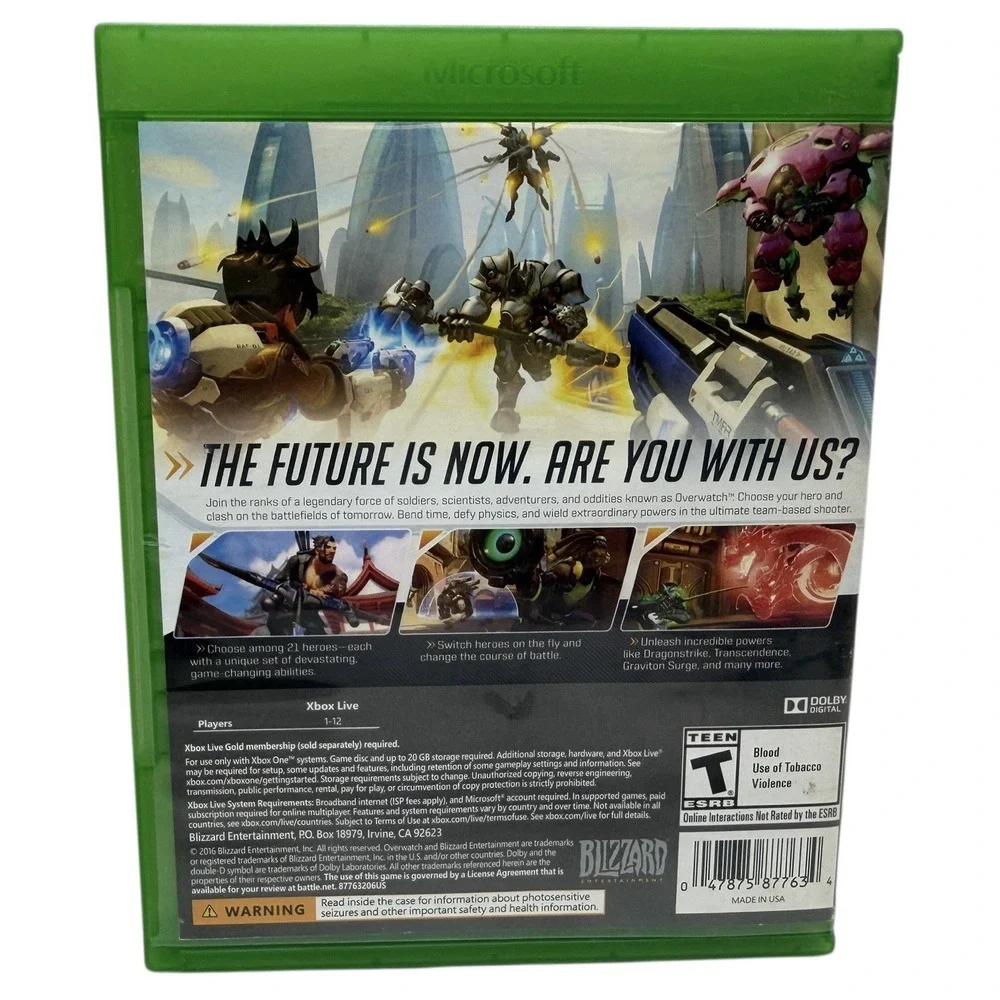 Overwatch:‎ Origins Edition - Xbox One - Disc Only